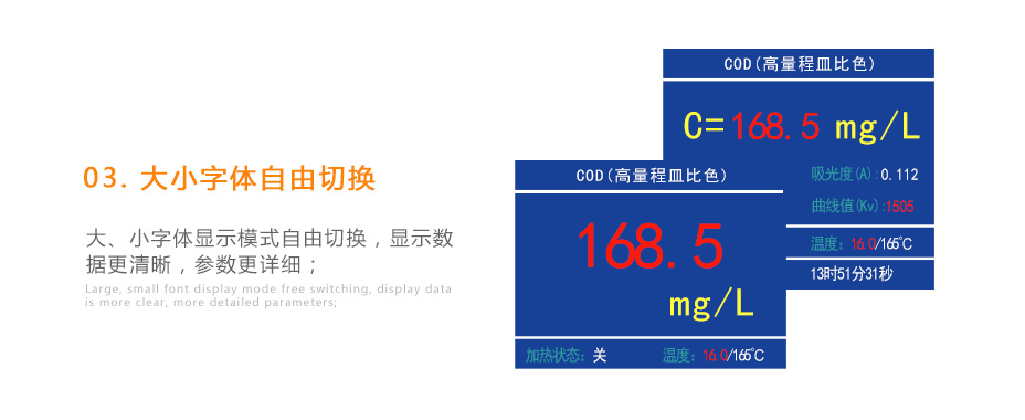 連華科技5B-2H野外便攜智能型多參數(shù)水質(zhì)快速測定儀